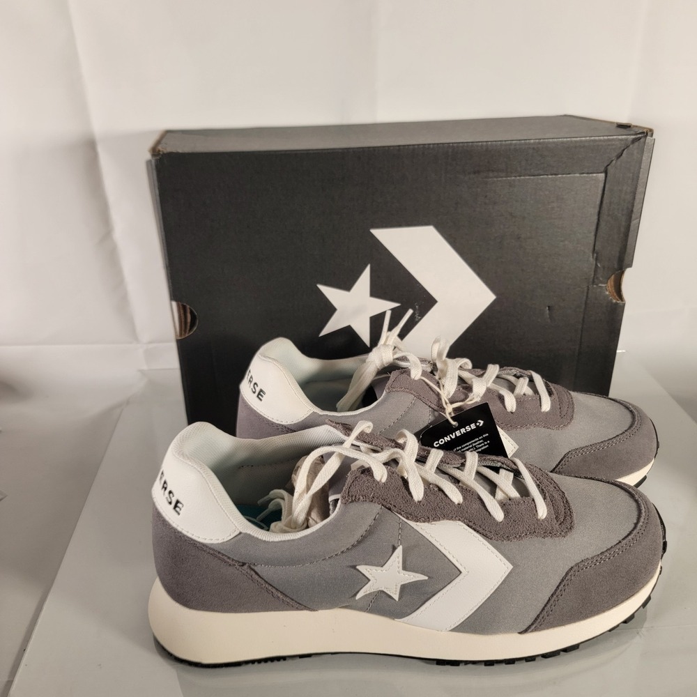 Converse Men's 12 Omega‎ Trainer Sneakers Lifestyle Shoes Two Tone Gray A13470C
